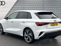 Used Audi A3 Black Edition 150 HP (110 kW) 2025 White Hatchback