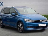 Used VW Touran SEL 150 HP (110 kW) 2021 Blue MPV