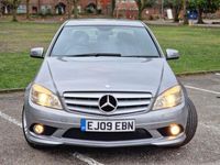 Begagnad Mercedes C220 2009 Silver Sedan