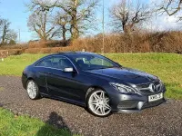 Used Mercedes E350 AMG line 2015 Grey Coupe