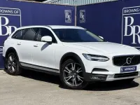 Used Volvo V90 Pro 190 HP (139 kW) 2019 White Estate