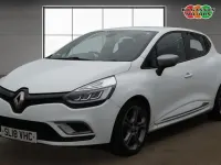 Used Renault Clio GT-Line 90 HP (66 kW) 2018 White Hatchback