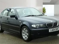 Used BMW 325 2004 Blue Sedan
