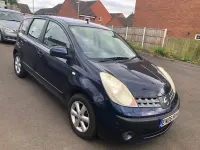 Used Nissan Note SE 110 HP (80 kW) 2006 Blue metallic Hatchback