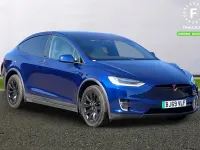 Used Tesla Model X Standard Range 311 kW (423 HP) 2019 Blue SUV