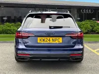 Used Audi A4 Black Edition 150 HP (110 kW) 2024 Blue Estate