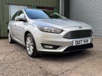 Used Ford Focus Titanium 100 HP (73 kW) 2017 Silver Hatchback