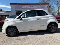 Used Fiat 500 Lounge 69 HP (50 kW) 2015 White Hatchback