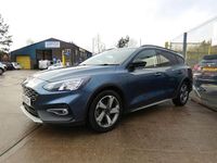 Used Ford Focus Active 120 HP (88 kW) 2020 Blue Estate