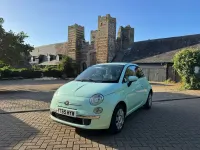 Używany Fiat 500 Pop Star 69 KM (50 kW) 2015 Zielony Hatchback
