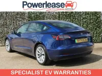 Used Tesla Model 3 Long Range AWD 254 kW (346 HP) 2021 Blue Sedan