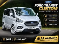 Used Ford Tourneo Custom Titanium X 130 HP (95 kW) 2018 Silver Van