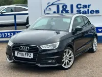 Used Audi A1 S-Line 125 HP (91 kW) 2015 Black Hatchback