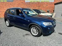 Used BMW X3 Impressive 184 HP (135 kW) 2011 Blue SUV
