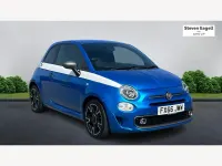 Used Fiat 500 S 2016 Blue Hatchback