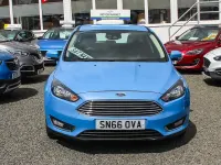Used Ford Focus Titanium 125 HP (91 kW) 2016 Blue Hatchback