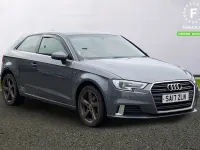 Usado Audi A3 Sport 115 HP (84 kW) 2017 Cinzento Citadino