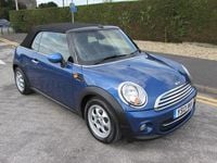 Used Mini Cooper Cabriolet 122 HP (89 kW) 2013 Blue Cabriolet