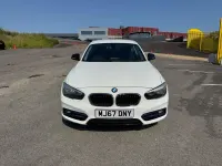Used BMW 118 Sport Line 136 HP (100 kW) 2017 White Hatchback