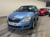 Used Skoda Fabia SE 2014 Blue Hatchback