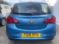 Used Vauxhall Corsa 90 HP (66 kW) 2016 Blue Hatchback