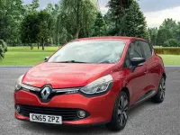 Used Renault Clio Dynamique 90 HP (66 kW) 2015 Red Hatchback