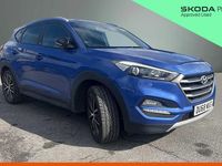 Usado Hyundai Tucson GO! 174 HP (127 kW) 2018 Azul SUV