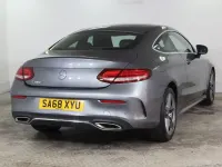 Used Mercedes C180 AMG line 2018 Grey Coupe