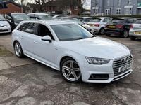 Used Audi A4 S-Line 2017 White Estate
