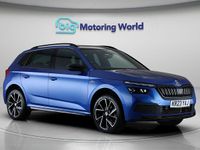 Used Skoda Kamiq Monte Carlo 109 HP (80 kW) 2023 Blue SUV