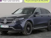 Used Mercedes EQC400 AMG line 300 kW (408 HP) 2023 Blue SUV