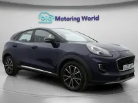 Begagnad Ford Puma Titanium 125 HK (91 kW) 2022 Blå SUV