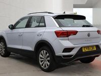 Used VW T-Roc SE 115 HP (84 kW) 2019 White silver SUV