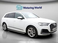 Used Audi Q7 S-Line 340 HP (250 kW) 2023 White SUV