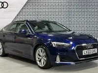 Used Audi A5 Sportback Sport 150 HP (110 kW) 2022 Blue Hatchback