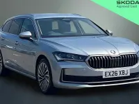 Used Skoda Superb LAURIN & KLEMENT 204 HP (150 kW) 2026 Pebble silver metallic Estate