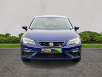 Used Seat Leon FR 123 HP (90 kW) 2018 Blue Hatchback