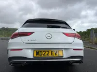 Used Mercedes CLA200 Shooting Brake AMG line 2022 White Estate