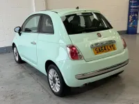 Used Fiat 500 Lounge 69 HP (50 kW) 2014 Green Hatchback