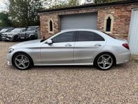 Used Mercedes C220 AMG line 2014 Silver Sedan