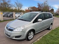 Used Vauxhall Zafira 120 HP (88 kW) 2010 Silver MPV