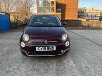 Used Fiat 500 Lounge 69 HP (50 kW) 2019 Red Hatchback