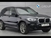 Used BMW X3 M Sport 190 HP (139 kW) 2020 Carbon black SUV