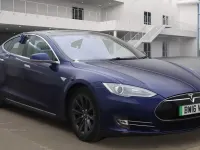 Used Tesla Model S Performance 443 kW (603 HP) 2016 Blue Hatchback