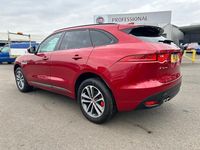 Used Jaguar F-Pace R-Sport 178 HP (130 kW) 2017 Red SUV