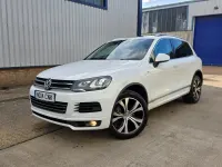 Used VW Touareg R-line 245 HP (180 kW) 2014 White SUV