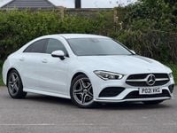 Used Mercedes CLA200 AMG line 163 HP (119 kW) 2021 White Coupe