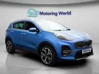 Used Kia Sportage GT-Line S 177 HP (130 kW) 2019 Blue SUV