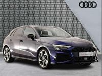 Used Audi A3 Black Edition 147 HP (108 kW) 2024 Blue Hatchback