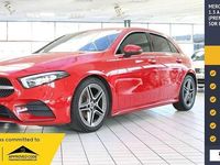 Used Mercedes A180 AMG Line Premium 136 HP (100 kW) 2019 Red Hatchback